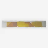 Abstract Landscape by Antonio Freiles, 1983, mixed media on handmade paper, sold Jun 2019
