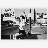 from Los Angeles 1964 by Bruce Davidson, gelatin silver print, sold Jun 2019