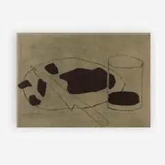 Bodegon by Miquel Barceló, 1987, Etching, sold Jun 2019
