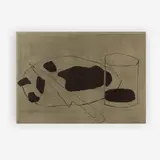 Bodegon by Miquel Barceló, 1987, Etching, sold Jun 2019