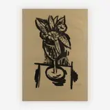 Flowers in a Goblet #1 by Marsden Hartley, 1923, lithograph, sold Jun 2019