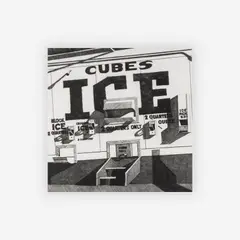 Ice by Robert Cottingham, 1975, etching, sold Jun 2019
