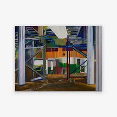 Untitled by Larry Dinkin, serigraph, sold Jun 2019