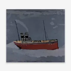 After Wallis II by Duncan Hannah, 1989, monoprint, sold Jun 2019