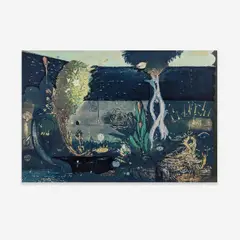 Mandrakes Corner by Gregory Crane, 1989, lithograph, sold Jun 2019