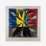 Slum Goddess by Stewart Hitch, 1985, lithograph, sold Jun 2019