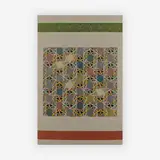 Pictures and Borders II by Joyce Kozloff, 1977, silkscreen, sold Jun 2019