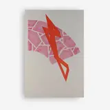 Coup de Theatre (Magenta/Red) by Richard Smith, 1985, etching, sold Jun 2019