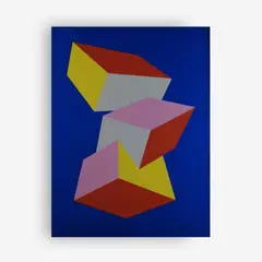 Affiche Avant by Charles Hinman, 1973, silkscreen, sold Jun 2019
