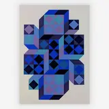 Tridim BB by Victor Vasarely, silkscreen, sold Jun 2019