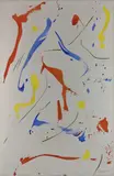 Untitled by Alexander Liberman, gouache, sold Feb 2019