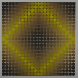 Untitled by Victor Vasarely, serigraph, sold Feb 2019