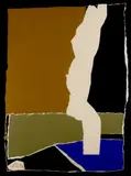 XXXI. B. by Adja Yunkers, collage-acrylic, sold Feb 2019
