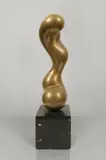 Untitled by James Ritchie, bronze on marble, sold Apr 2019