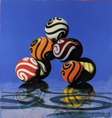 Landfall, Lincoln Center's American Songbook by John Stuart Gibson, silkscreen, sold Apr 2019