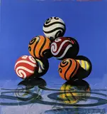 Landfall, Lincoln Center's American Songbook by John Stuart Gibson, silkscreen, sold Apr 2019