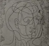 Tête d'homme by Pablo Picasso, 1922-23, etching on verge d'arches paper, sold Apr 2019