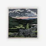 Brigg's Meadow by Neil Welliver, 1973, silkscreen, sold Jul 2019