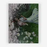 Spring Blossoms by Guan Ze Ju, 1994, oil on canvas, sold Jul 2019