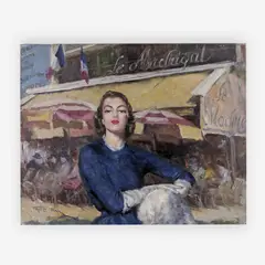 Alice by Pál Fried, oil on canvas, sold Jul 2019