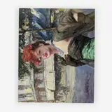 Dominique by Pál Fried, oil on canvas, sold Jul 2019