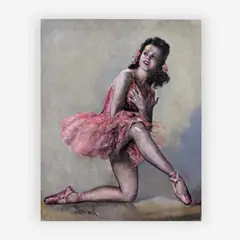 Finale by Pál Fried, oil on canvas, sold Jul 2019
