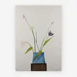 Composition with Tulips by Ed Baynard, 1979, aquatint and watercolor on arches paper, sold Jul 2019
