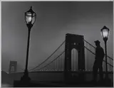 George Washington Bridge by Benn Mitchell, 1948, gelatin silver print, sold Oct 2019