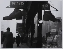 Albert Shoe Repair by Benn Mitchell, 1951, gelatin silver print, sold Oct 2019