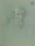 Tête de philosophe by Armand Point, Fusain et pastel, sold Apr 2026