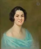 Portrait de jeune femme by René Péan, Pastel, sold Apr 2026