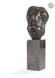 Michel Simon by Pieter d'Hont, Épreuve en bronze à patine brune, sold Apr 2026