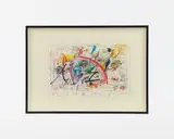 Sans titre by Jean Tinguely, Collage et mine de plomb sur fond lithographié, sold Oct 2023