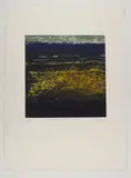 Petit pan de mur jaune à contre-jour by Frédéric Benrath, 1989, Aquatinte en couleur, sold May 2026