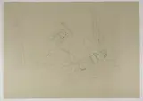 Sans titre [Punition] by Robert Guinan, Lithographie en couleurs sur papier gris, sold May 2026