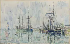 Marine à Vannes (Morbihan), de la série des Ports de France, 15 mai 1929 by Paul Signac, Aquarelle sur traits de mine de plomb, sold May 2026