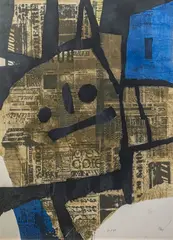 Servando V by Antoni Clavé, 1973, Gravure au carborundum en couleurs sur fond lithographié, sold May 2026