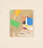 Abstraction by Paul Philibert-Charrin, 1969, Collage de papiers découpés et peints sur carton monté sur carton, sold May 2026