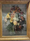 Bouquet de fleurs by Edouard Hazan, Pastel Dim, sold Apr 2025