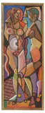 λ Dafnis i Cloé by Josef Popczyk, Gouache, sold Nov 2025