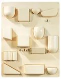 Sans titre by Dorothée Maurer Becker, Panneau de rangement mural «Ustensilo», modèle créé circa, sold Nov 2025