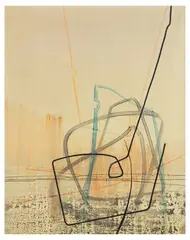 λ Sans titre by Gianni Bertini, Toile, annotée GIANNI BERTINI, sold Nov 2025