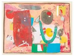 λ "Parade by Jacques Doucet, 1947, Gouache, sold Nov 2025