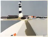 Le Phare by Nicolas de Staël, 1952, Lithographie, sold Jun 2026