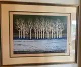 Forêt by Fumio Fujita, 1994, Lithographie signée, sold Oct 2023