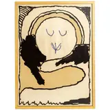Visage souriant by Pierre Alechinsky, Lithographie sur papier Signé "Alechinsky" en bas à droite Numéroté "8/90" en bas à gauche, sold Mar 2024