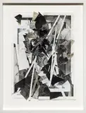 Sans titre by Boris Tellegen, Collage papier contre-collé sur une feuille Encadré Dimensions :, sold Nov 2023