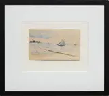 Bord de mer by Albert Marquet, Aquarelle sur papier, sold May 2023