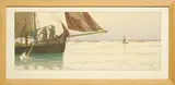 Le calme plat by Henri Rivière, 1902, Lithographie en couleurs Épreuve issue de la série "Féérie des heures", planche n°11, sold May 2023