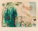 Le printemps by Salvador Dalí, Lithographie, sold Oct 2024